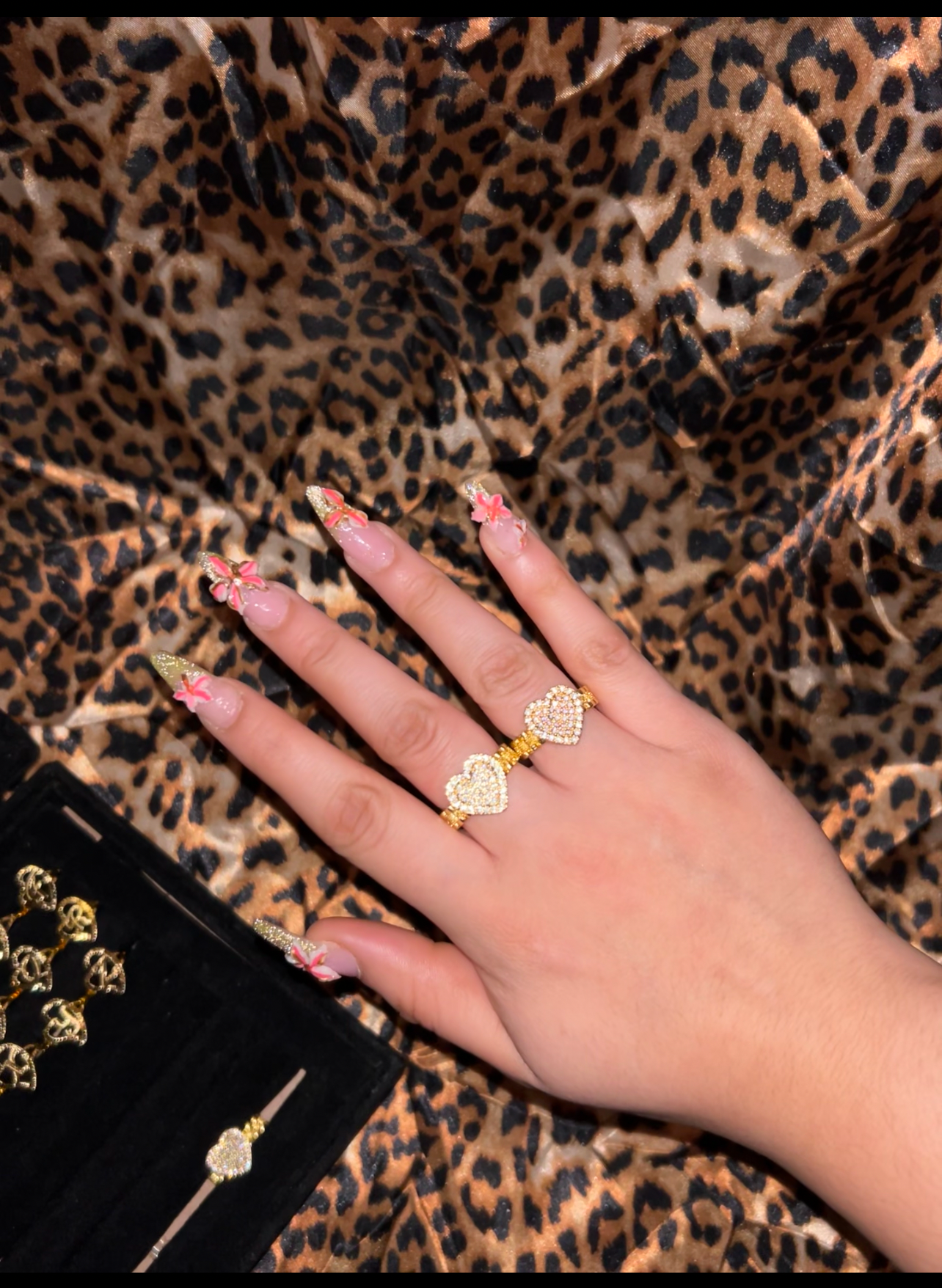 Rolex Heart ring (pink)