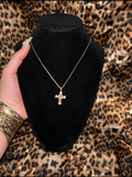 Blush halo cross