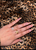 Small Heart ring w/ initial